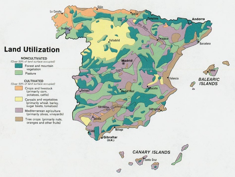 File:Mapa Uso Tierra Espana 1974 CIA.jpg
